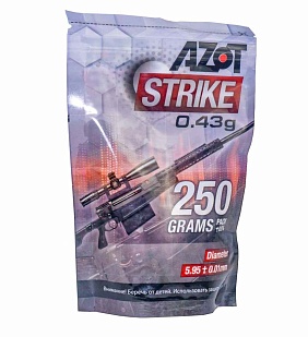 детальное фото для раздела Шары Азот 0.43г. 250гр. интернет-магазин "Планета страйкбола»