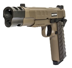Пистолет KJW M45A1 / Colt 1911 - FDE, greengas (kp-16-gas)