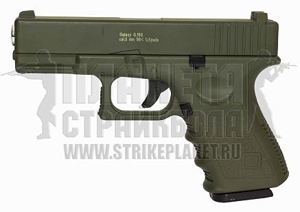 фото детально galaxy пистолет glock 19, спринг, green (g15g) интернет-магазин "Планета страйкбола"