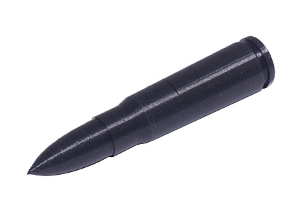 Патрон АК 7.62х39мм (Макет) черный, пластик