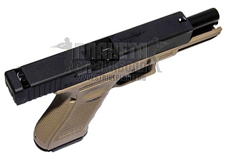 WE Пистолет Glock 17 gen.4, tan