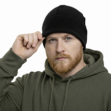 детальное фото Шапка Strike Хелико-190 флис р-р 58, черный интернет-магазин "Планета страйкбола"