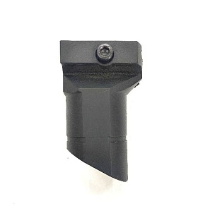 детальное фото для раздела Рукоятка на цевье скошенная короткая, picatinny, черная (Б/У) интернет-магазин "Планета страйкбола»