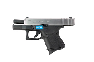 WE Пистолет Glock 27 Gen.4, серебристый слайд (WE-G006B-SV)
