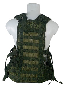 Жилет разгрузочный ЖТУ 6Ш117, жилетная основа УМТБС без подсумков, цифра ЕМР