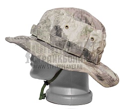 детальное фото Панама Kingrin A-TACS FG Camo (ha-01-fg) интернет-магазин "Планета страйкбола"