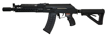 фото детально g&g автомат ак-105 (rk74-e), keymod (grk-74e-etu-bnb-ncm) интернет-магазин "Планета страйкбола"