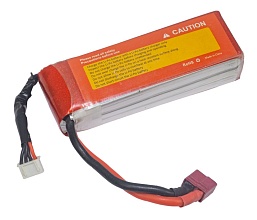 детальное фото для раздела Аккумулятор Floureon LiPo, 11.1В, 2200мАч, 25C, блок Т-разъем (Б/У) интернет-магазин "Планета страйкбола»