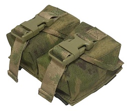 Подсумок Strike под гранату бесшумный двойной, A-TACS Camo кордура