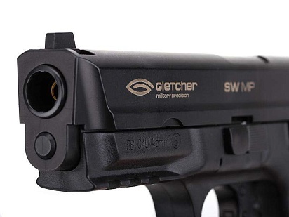 Gletcher Модель пистолета Smith&Wesson MP, металл, пневматический