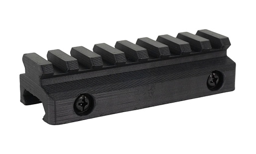 фото Планка Strike повышающая picatinny 85мм низкая, пластик интернет-магазин "Планета страйкбола"