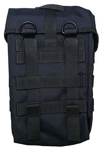 Подсумок Strike под короб ПК жесткий v.2, черный кордура