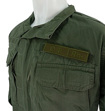 Нашивка Strike Группа крови O (I) Rh-, олива