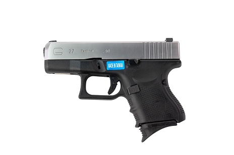 фото детально we пистолет glock 27 gen.4, серебристый слайд (we-g006b-sv) интернет-магазин "Планета страйкбола"