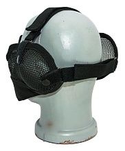 Маска Kingrin с защитой ушей, черная (ma-10-bk) (Б/У)