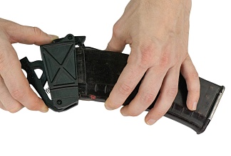 Устройство Strike для заряжания магазинов АК калибра 5.45 и 7.62 (лоадер, ускоритель зарядки), пластик 3D печать
