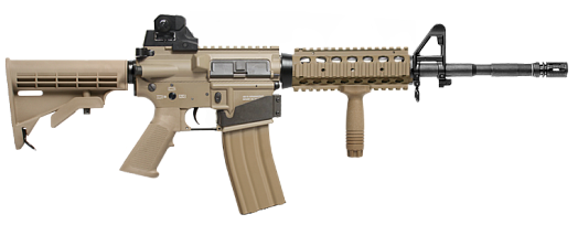 G&G Автомат TR16 R4 Carbine, desert (tgr-016-r4c-dbb-ncm)