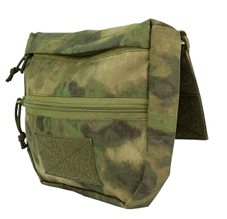 Подсумок Strike утилитарный напашный, A-TACS Camo кордура, mod1
