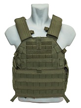 детальное фото Плитоносец ССО Панцирь большой олива интернет-магазин "Планета страйкбола"