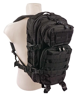 Рюкзак Mil-Tec Small, черный 20 л.