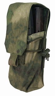 Подсумок Strike под 2 магазина АК с клапаном, атакс кордура