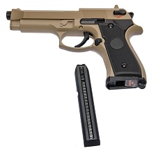 Cyma Пистолет Beretta M92, электро, tan (cm126tn)