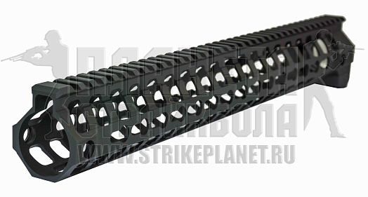 детальное фото для раздела Цевье Big Dragon Keymod для AR-15 15" (bd9274kbk15) интернет-магазин "Планета страйкбола»