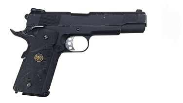 детальное фото для раздела Пистолет WE Colt M1911 MEU Rail, 94 м/с (Б/У) интернет-магазин "Планета страйкбола»