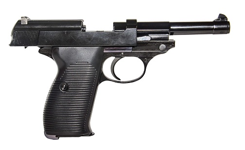 WE Пистолет Walther P38, greengas (we-p010lbox-bk)