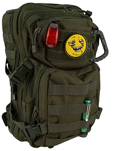 Нашивка Strike "Йоба фейс / ПеКа фейс" 60 мм