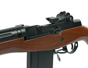 Винтовка Cyma M14 пластик под дерево (cm032), 110 м/с, комплект (Б/У)