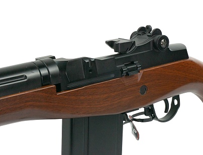 Винтовка Cyma M14 пластик под дерево (cm032), 110 м/с, комплект (Б/У)