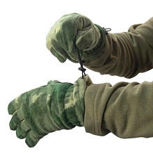Перчатки Strike 9 размер флис, A-TACS Camo