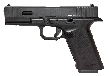 фото детально пистолет kwc glock 17 co2 черный интернет-магазин "Планета страйкбола"