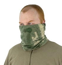 Баф Strike с утяжкой, укороченный, флис 220, A-TACS Camo