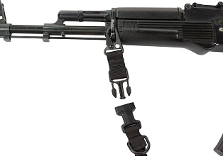 Ремень оружейный двухточечный Strike Гарпия быстросброс, черный