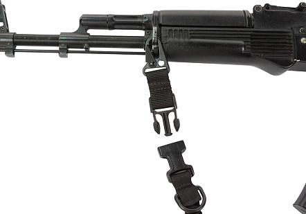 Ремень оружейный двухточечный Strike Гарпия быстросброс, черный