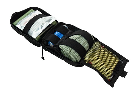 Аптечка Strike отрывная, черная