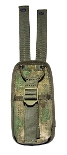 детальное фото Подсумок под рацию ССО ПРС molle A-TACS FG Camo (54292) интернет-магазин "Планета страйкбола"