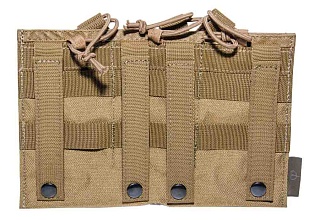Подсумок магазина АК/M4 3шт. Wartech coyote (mp-104-cb)