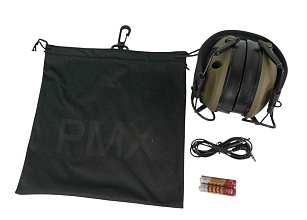 Наушники активные PMX-AN7s Tactical PRO, олива