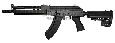 фото детально cyma автомат ак-105, тактический обвес, приклад м-серии (cm040n) интернет-магазин "Планета страйкбола"