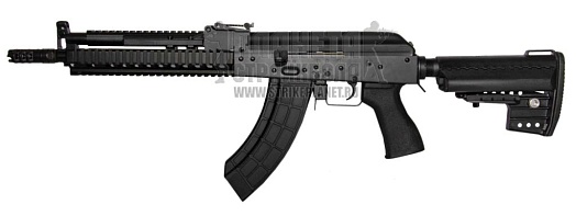фото детально cyma автомат ак-105, тактический обвес, приклад м-серии (cm040n) интернет-магазин "Планета страйкбола"