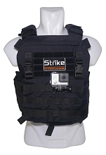 Крепление Strike экшен камеры GoPro на жилет MOLLE с винтом, 3D печать пластик