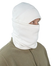 Баф Strike флис с утяжкой укороченный 300, белый