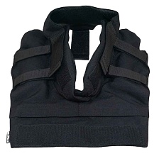 Защита шеи Strike, черный кордура