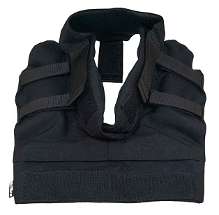 Защита шеи Strike, черный кордура