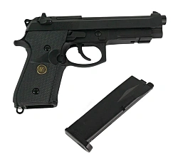 WE Пистолет Beretta M92F, co2, рельса (cp321)