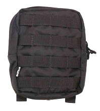 детальное фото Подсумок Strike утилитарный вертикальный, черный интернет-магазин "Планета страйкбола"