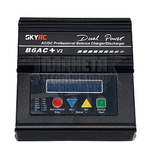 детальное фото для раздела Зарядно-разрядное устройство SkyRc B6-AC универсальное ver.2. черное интернет-магазин "Планета страйкбола»